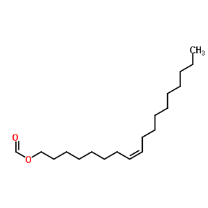 [(Z)-十八碳-8-烯基]甲酸酯结构式_58257-11-7结构式