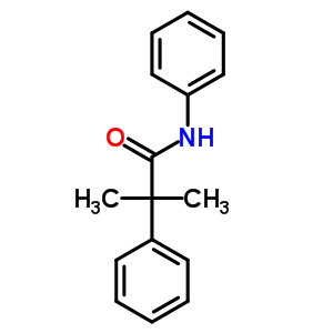 2-甲基-N,2-二苯基-丙酰胺结构式_58265-36-4结构式