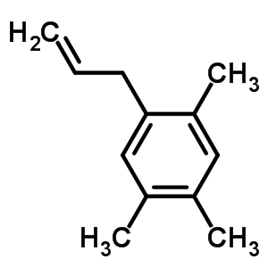 3-(2,4,5-三甲基苯基)-1-丙烯结构式_58474-27-4结构式