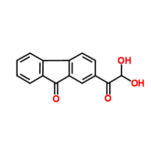 2-(二羟基乙酰基)-9h-芴-9-酮结构式_58478-11-8结构式
