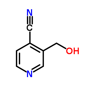 3-(羟基甲基)异烟腈结构式_58553-51-8结构式