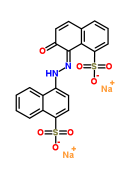 7-羟基-8-[(4-硫-1-萘)氮杂]-1-萘磺酸二钠结构式_5858-93-5结构式