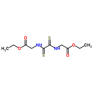 N,N-双(乙氧基羰基甲基)乙烷双硫代酰胺结构式_58585-72-1结构式