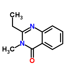 2-乙基-3-甲基喹唑啉-4(3h)酮结构式_58718-53-9结构式