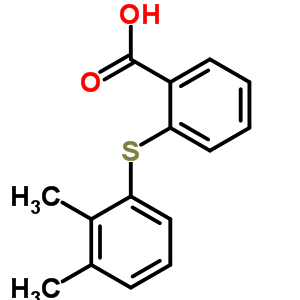 2-[(2,3-二甲基苯基)硫代]苯甲酸结构式_58844-67-0结构式