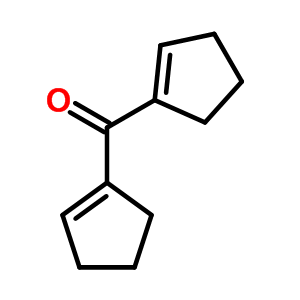 二-1-环戊烯-1-基-甲酮结构式_58866-22-1结构式
