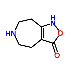 (9ci)-5,6,7,8-四氢-4H-异噁唑并[3,4-d]氮杂革-3-醇结构式_58893-45-1结构式