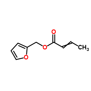 2-丁酸-2-呋喃甲酯结构式_59020-84-7结构式