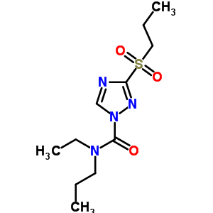 N-乙基-n-丙基-3-丙基磺酰基-1,2,4-噻唑-1-羧酰胺结构式_59026-08-3结构式