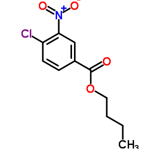 4-氯-3-硝基苯甲酸-n-丁酯结构式_59098-00-9结构式