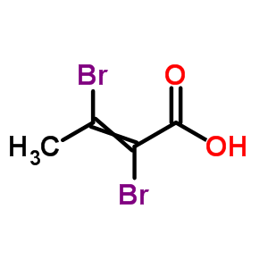 2-Butenoic acid, 2,3-dibromo-Structure,59110-15-5Structure 2-Butenoic acid, 2,3-dibromo- Structure,59110-15-5Structure