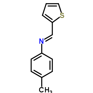 N-(4-甲基苯基)-1-噻吩-2-基-甲胺结构式_5918-69-4结构式