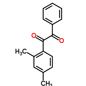 1-(2,4-二甲基苯基)-2-苯基-乙烷-1,2-二酮结构式_59411-16-4结构式