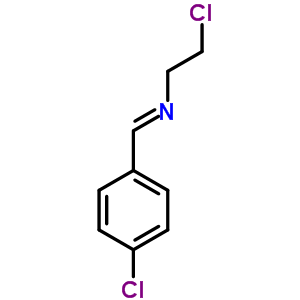 2-氯-n-[(4-氯苯基)亚甲基]-乙胺结构式_59414-48-1结构式