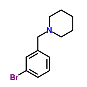 1-(3-溴苄基)哌啶结构式_59507-40-3结构式