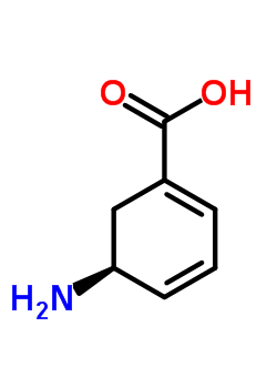 (5s)-(9ci)-5-氨基-1,3-环己二烯-1-羧酸结构式_59556-29-5结构式