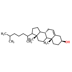 胆固醇-18O结构式_59613-51-3结构式