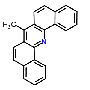 7-甲基二苯[c,h]吖啶结构式_59652-21-0结构式