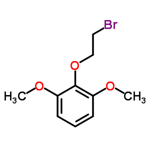 2-(2-溴乙氧基)-1,3-二甲氧基苯结构式_59825-50-2结构式