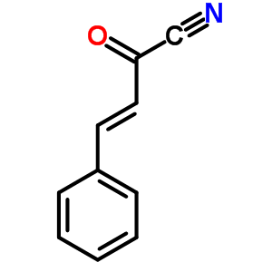 (E)-2-氧代-4-苯基-3-丁烯腈结构式_60299-77-6结构式