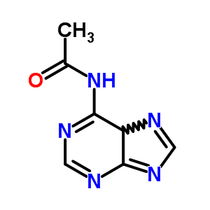 乙酰氨基嘌呤结构式_6034-68-0结构式