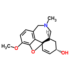 右旋加兰他敏氢溴酸盐结构式_60384-53-4结构式