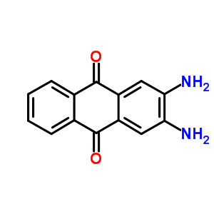 9,10-Anthracenedione,2,3-diamino-Structure,605-22-1Structure 9,10-Anthracenedione,2,3-diamino- Structure,605-22-1Structure