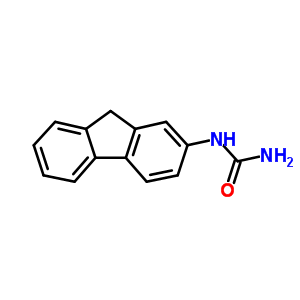 1-(芴-2-基)-脲结构式_60550-84-7结构式