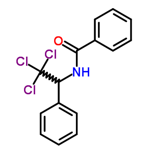 n-(2,2,2-三氯-1-苯基乙基)-苯甲酰胺结构式_60721-37-1结构式