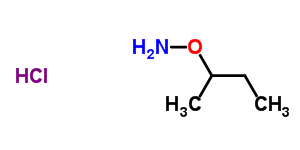 Hydroxylamine, o-(1-methylpropyl)-, hydrochlorideStructure,6084-59-9Structure Hydroxylamine, o-(1-methylpropyl)-, hydrochloride Structure,6084-59-9Structure