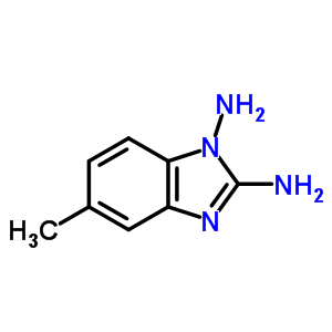 (9ci)-5-甲基-1H-苯并咪唑-1,2-二胺结构式_60882-72-6结构式