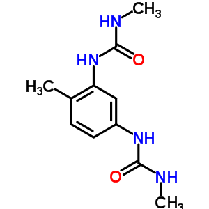 N,N-(4-甲基-1,3-亚苯基)双[N-甲基脲]结构式_60903-51-7结构式