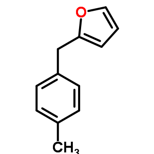 2-(4-甲基苄基)呋喃结构式_60906-77-6结构式