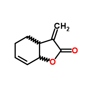 3-亚甲基-3a,4,5,7a-四氢苯并呋喃-2-酮结构式_60916-75-8结构式