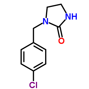 1-(4-氯苄基)咪唑啉-2-酮结构式_60927-95-9结构式