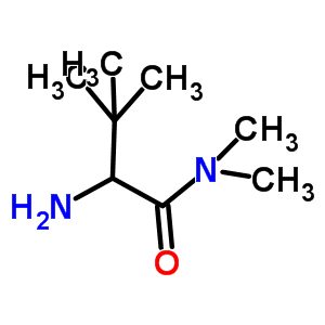 (2r)-(9ci)-2-氨基-n,n,3,3-四甲基-丁酰胺结构式_609367-37-5结构式