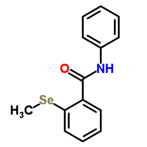2-甲基硒基苯甲酰苯胺结构式_60940-24-1结构式