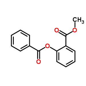 苯甲酰基水杨酸甲酯结构式_610-60-6结构式