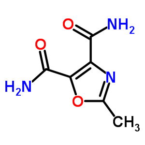 2-甲基噁唑-4,5-二羧酰胺结构式_61151-89-1结构式