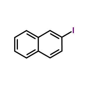 2-碘萘结构式_612-55-5结构式