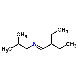 N-(2-乙基丁基)-2-甲基-1-丙胺结构式_61385-78-2结构式