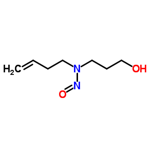 3-丁烯-(3-羟基丙基)硝胺结构式_61424-18-8结构式