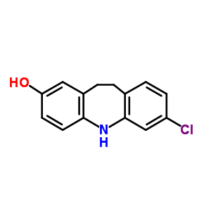 7-氯-10,11-二氢-5H-二苯[B,F]ACEPIN-2-醇结构式_61523-71-5结构式