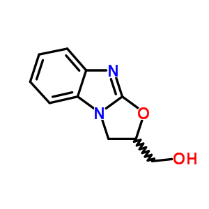 (9CI)-2,3-二氢-噁唑并[3,2-a]苯并咪唑-2-甲醇结构式_61532-55-6结构式