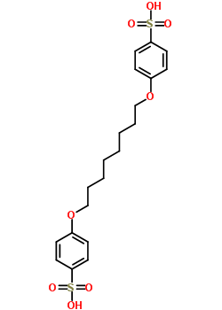 4-[8-(4-硫苯氧基)辛氧基]苯磺酸结构式_61575-11-9结构式