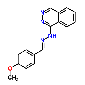 肼屈嗪 4-茴香醛腙结构式_61641-43-8结构式