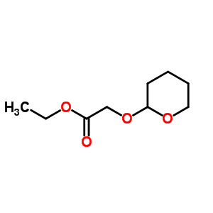 2-(四氢-2H-吡喃-2-基氧基)乙酸乙酯结构式_61675-94-3结构式