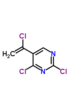 5-(1-氯乙烯基)-2,4-二氯嘧啶结构式_61751-45-9结构式