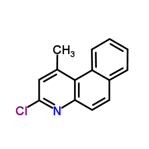 3-氯-1-甲基苯并[f]喹啉结构式_61773-05-5结构式