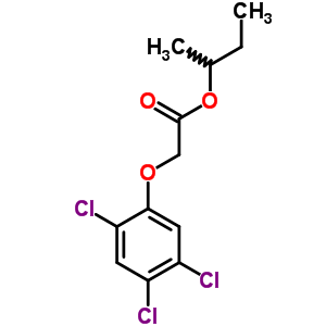 2-基 2-(2,4,5-三氯苯氧基)乙酸丁酯结构式_61792-07-2结构式